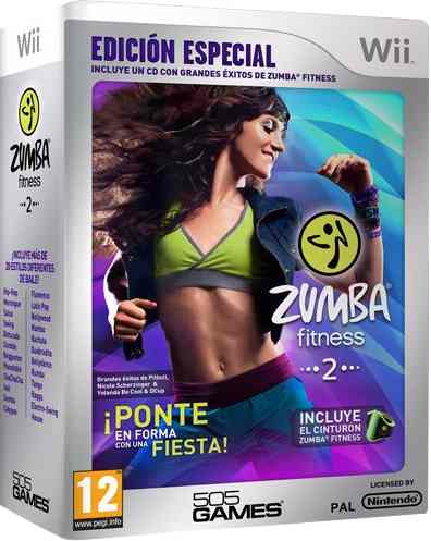 Zumba Fitness 2 Dvd Edicion Especial Wii